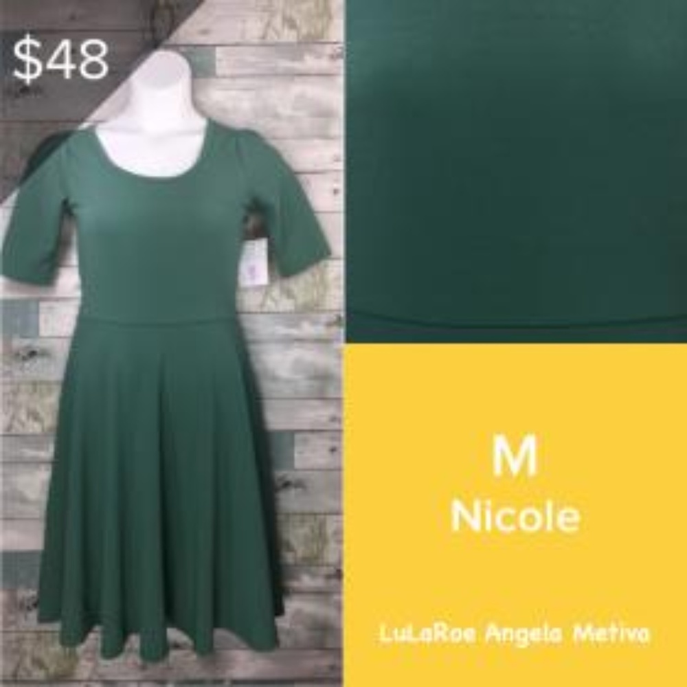 BNWT Medium LuLaRoe Nicole Dress